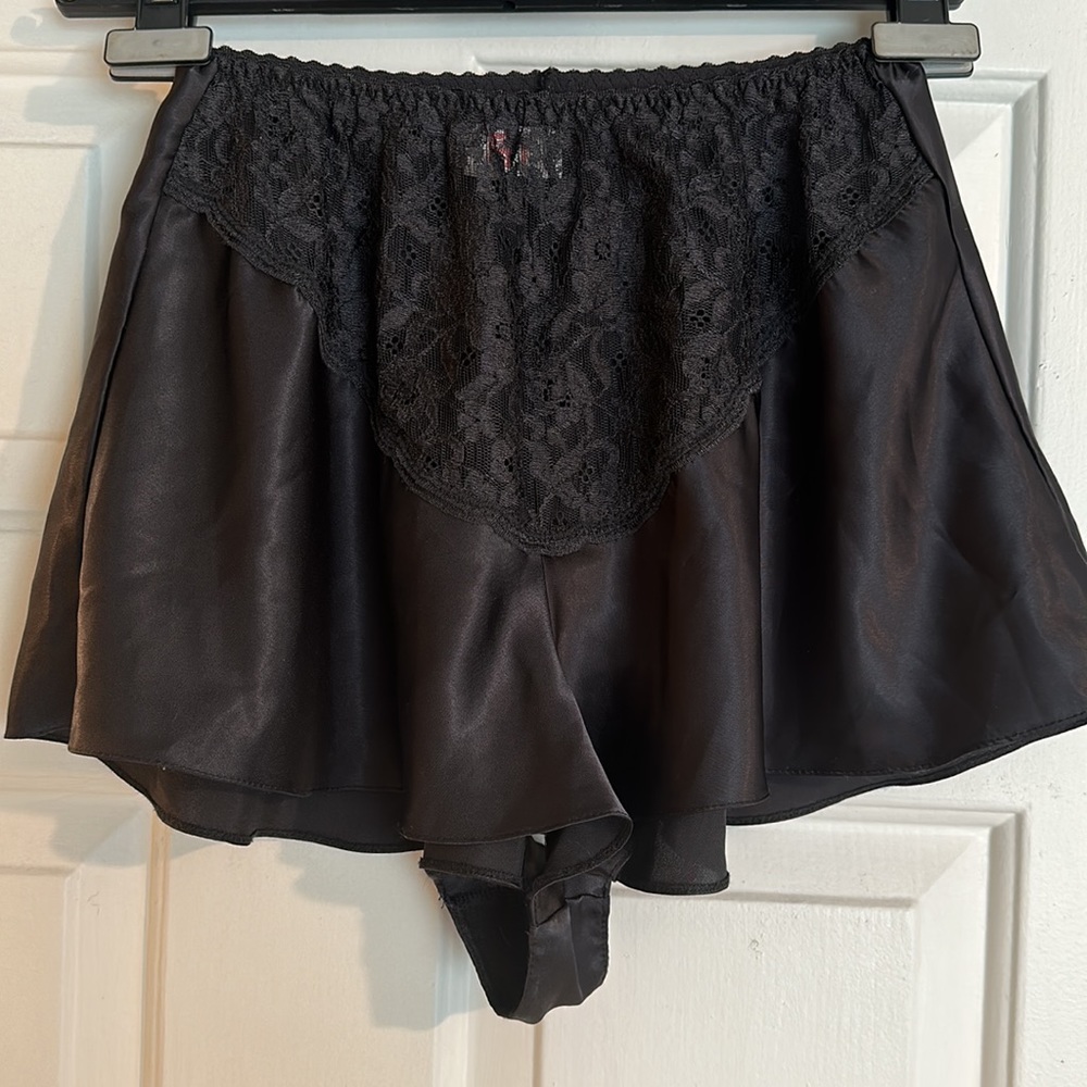 Satin and lace French knickers, NWOT